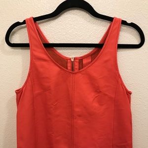 Gorgeous Leather Top in Coral